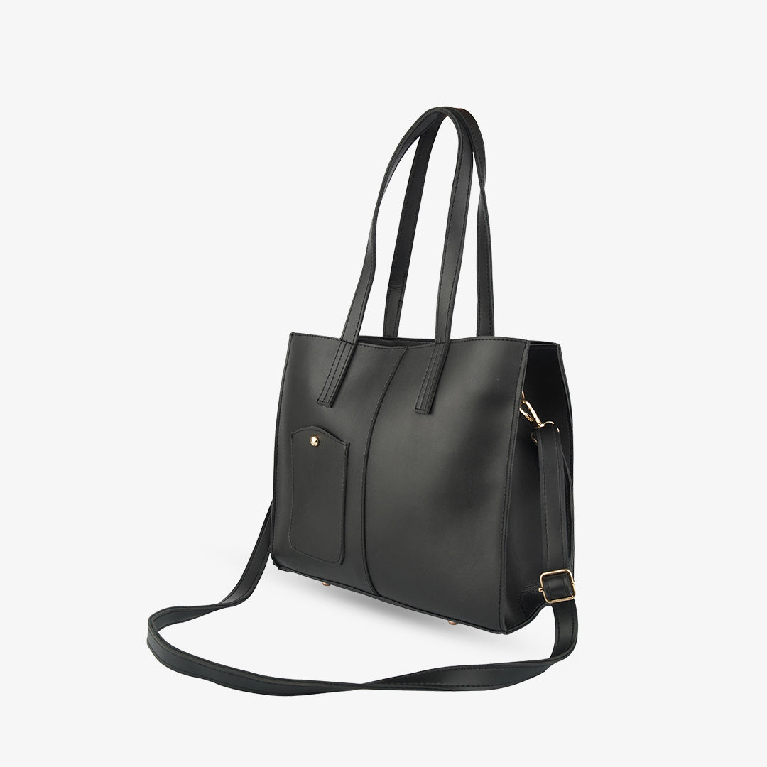 Noir Luxe Tote