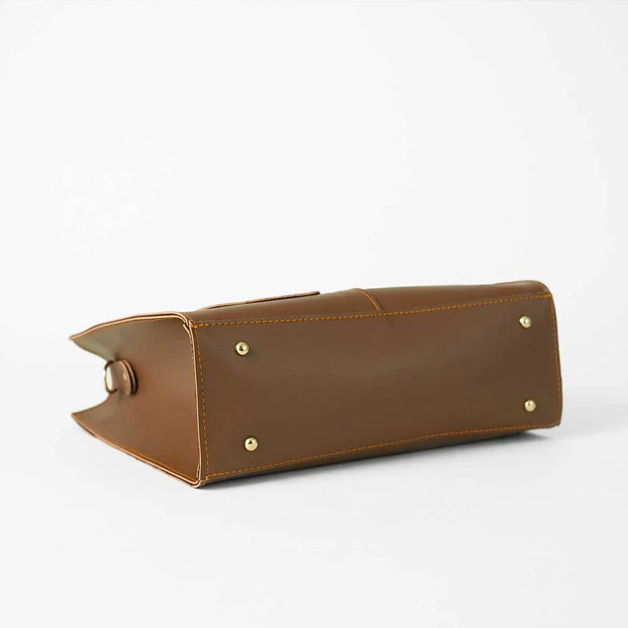 Mocha Luxe Tote