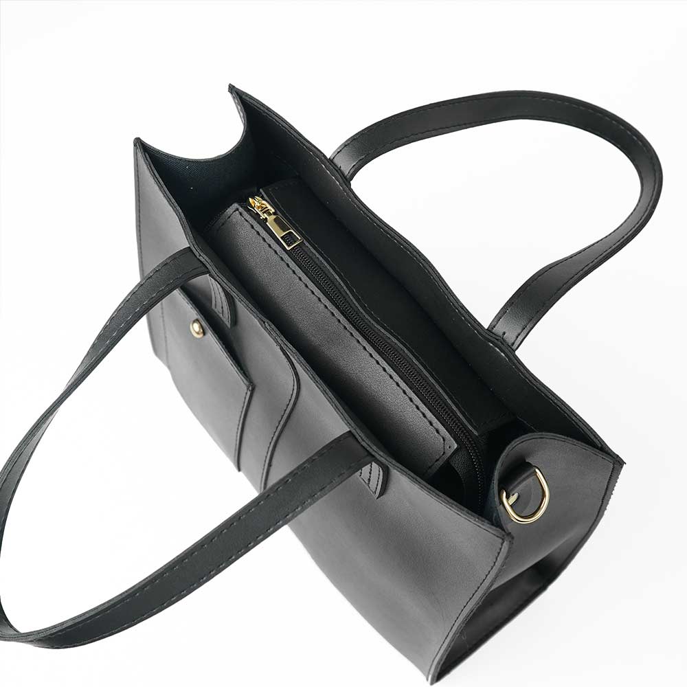 Noir Luxe Tote