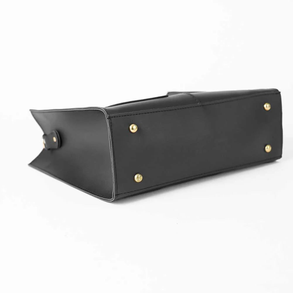 Noir Luxe Tote
