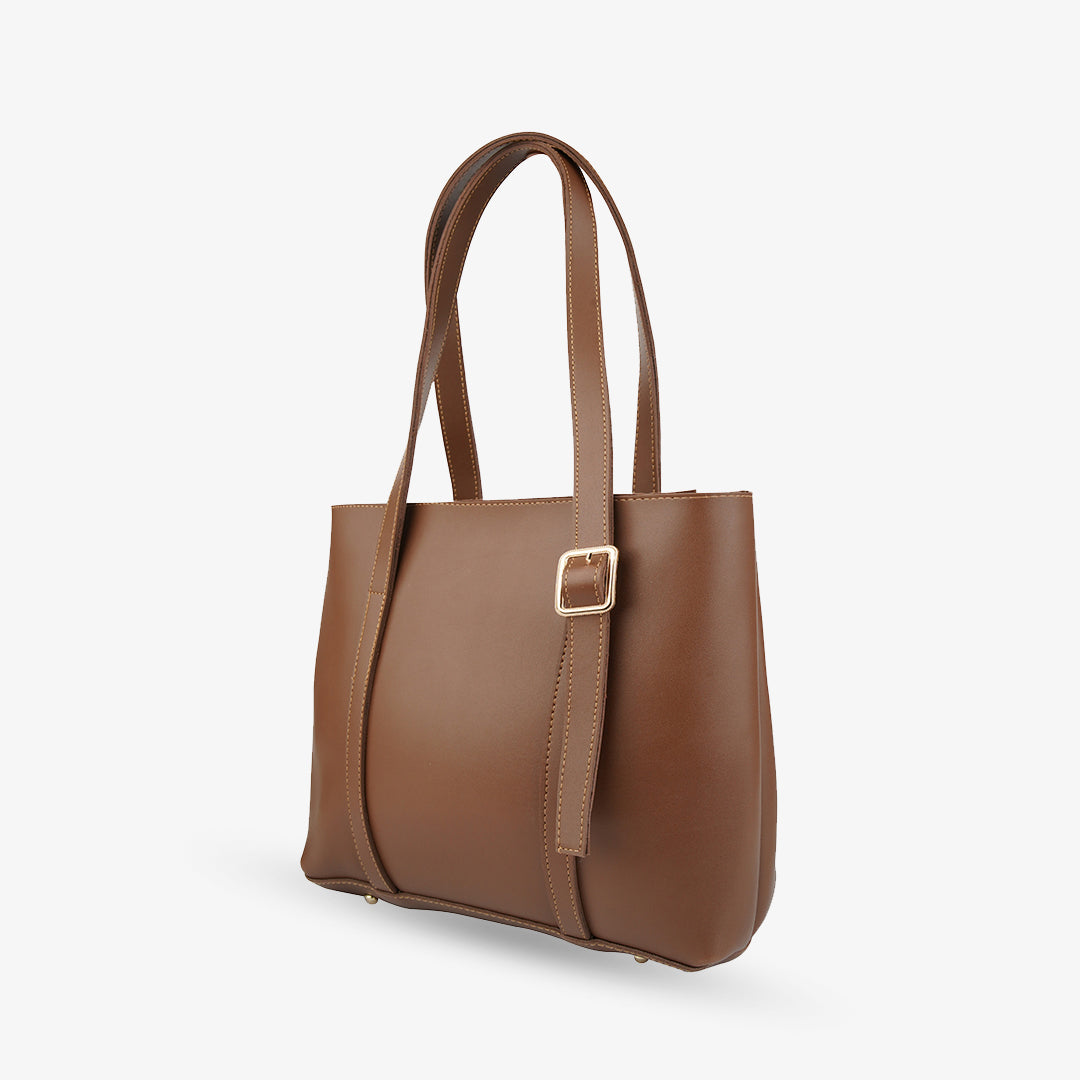 Solara Classic Buckle Tote