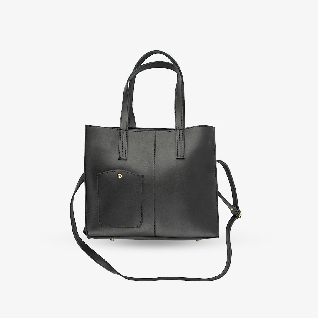 Noir Luxe Tote