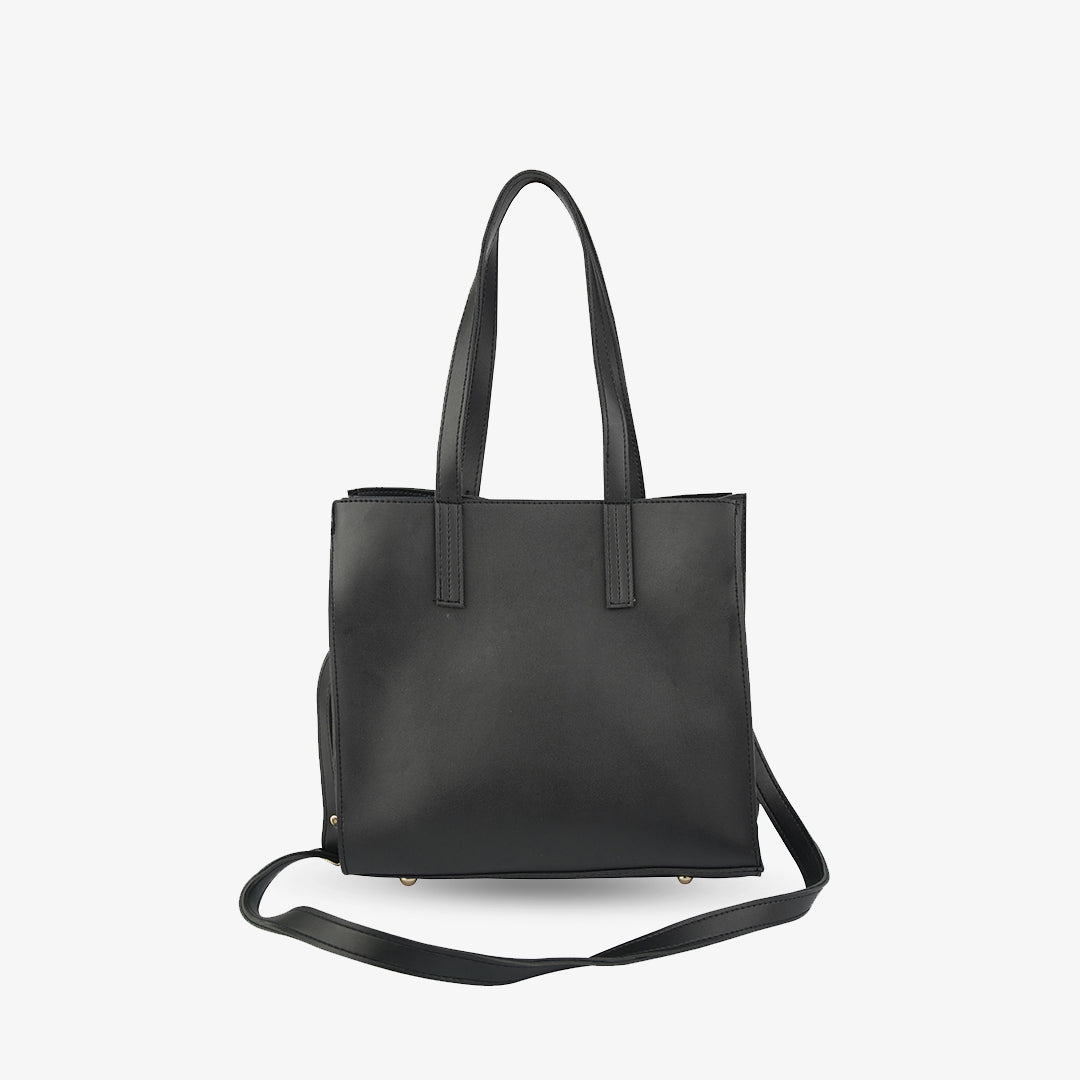 Noir Luxe Tote