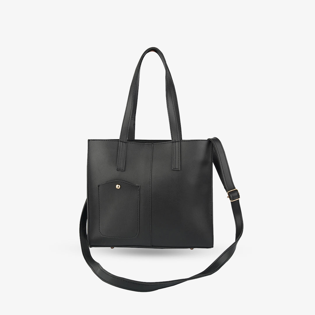 Noir Luxe Tote