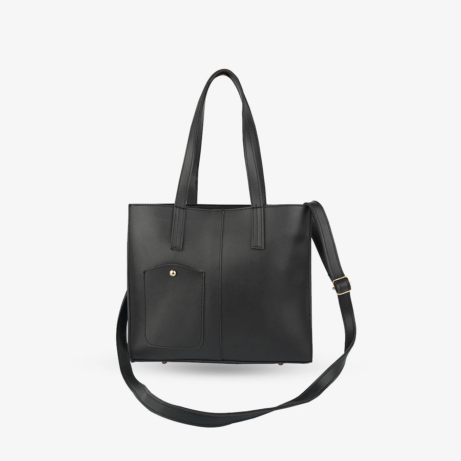 Noir Luxe Tote