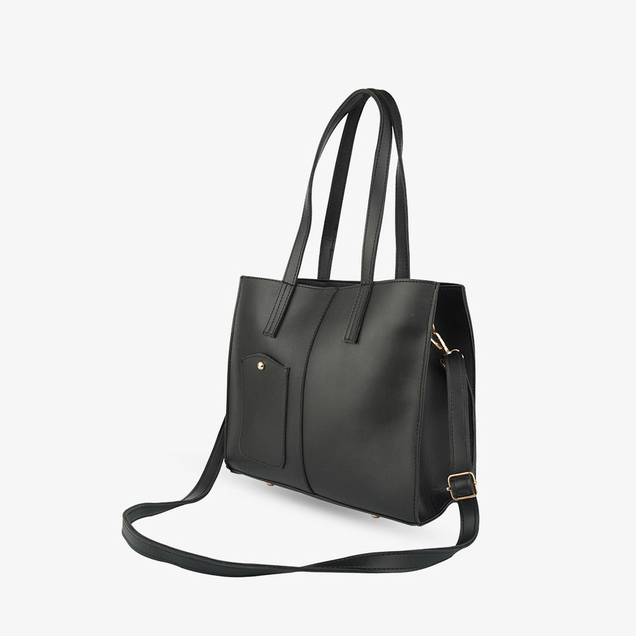 Noir Luxe Tote