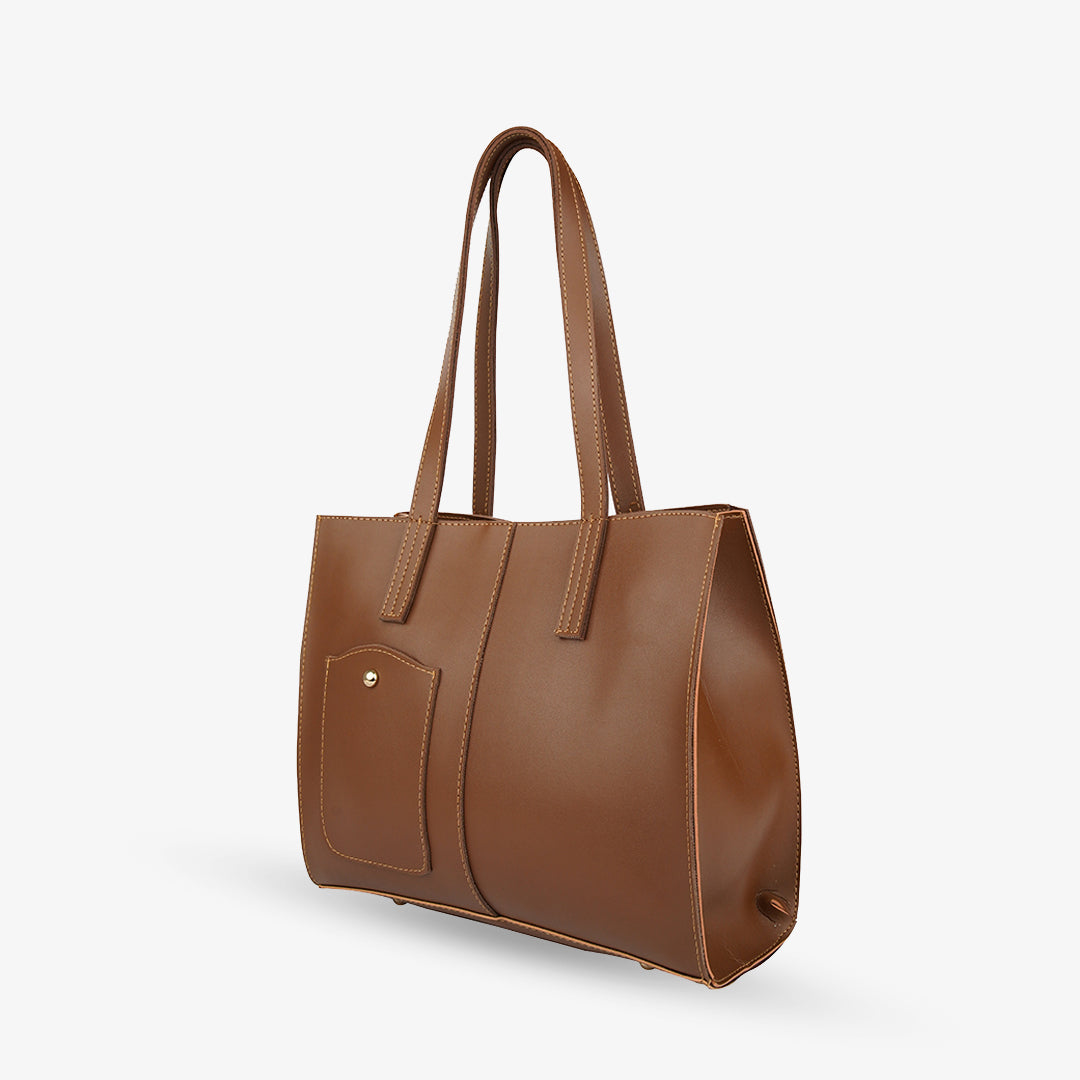 Mocha Luxe Tote