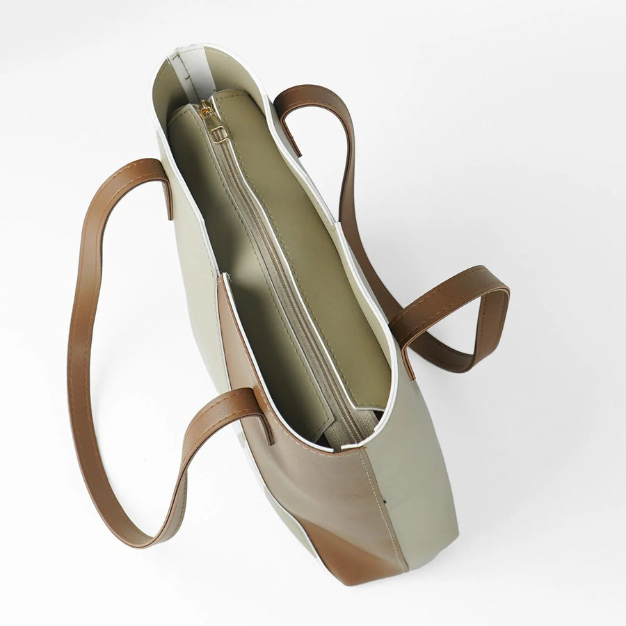 Aurelia Duo-Tone Tote